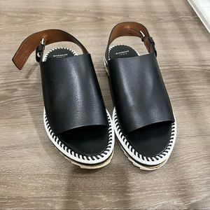 Givenchy sling back sandals NEW